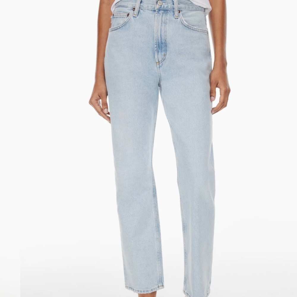 NWT Agolde Mia Jeans - mid rise, straight leg - Picture 2 of 7